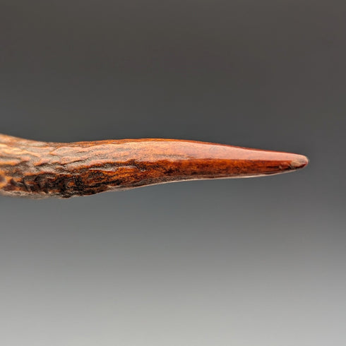 Vintage British Antler Handle Dinner Cutlery Set of 6 Pairs RF MOSLEY